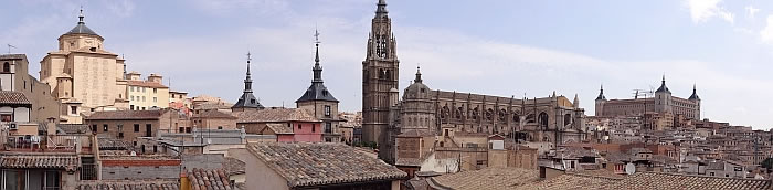 Ferienanlagen Spanien - Festland: Über den Dächern von Toledo