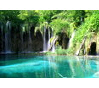 See und Wasserfall Pool in Kroatien